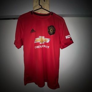 Manchester United Adidas warmup Short sleeve